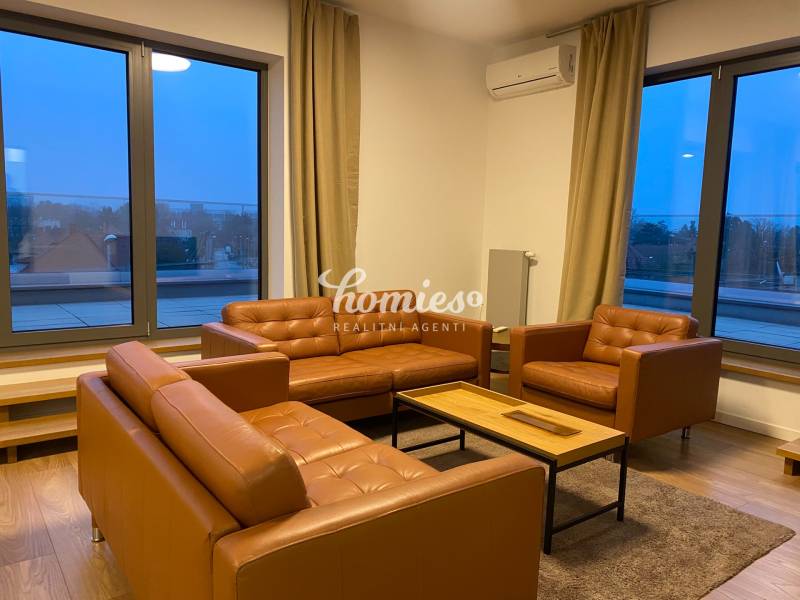 RENT 2-bedroom apartment with big terrace,  Nitra center