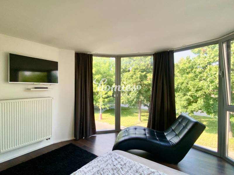 For rent 2-bedroom apartment with garden, in Nitra city center