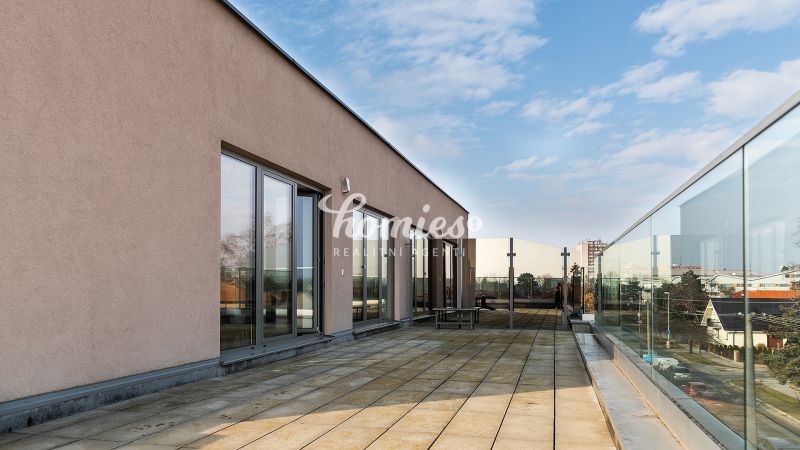 RENT 2-bedroom apartment with big terrace,  Nitra center