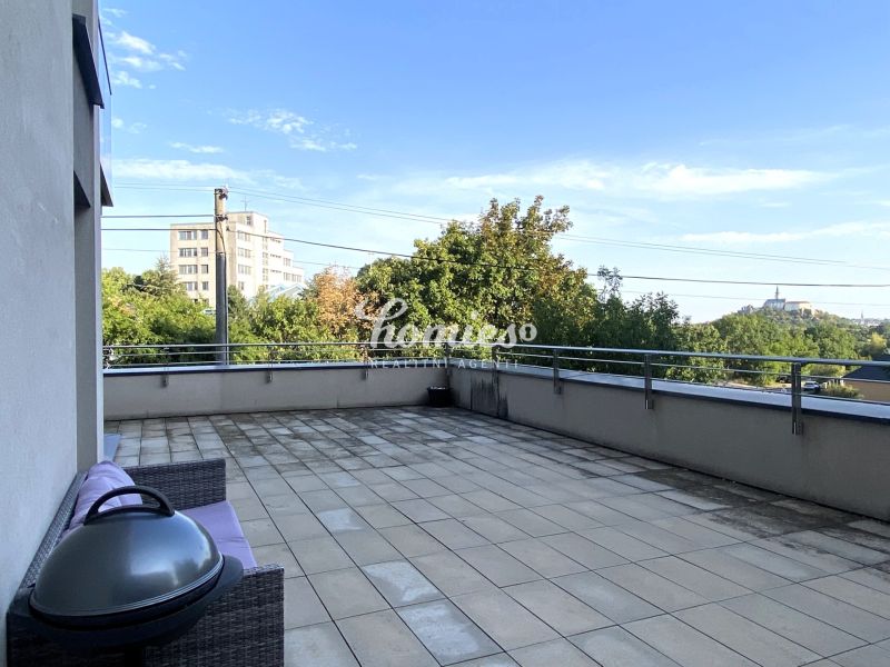 2-bedroom modern apartment for rent with garage, terrace